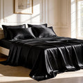 Love's cabin Satin Full Sheets Set by Lovescabin