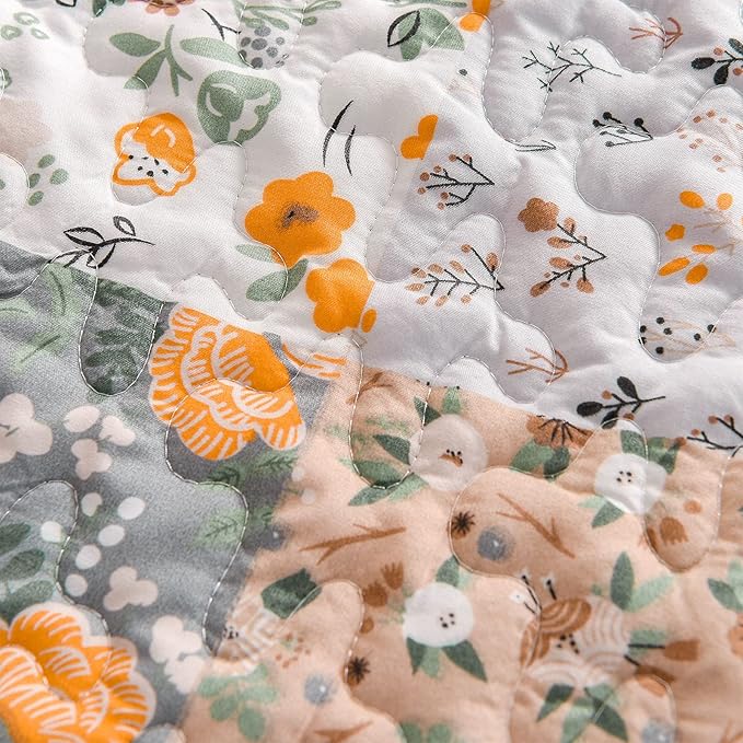 Exclusivo Mezcla 50"x 60" Quilted Throw Blanket- Microfiber Quilt Throw - Image 3