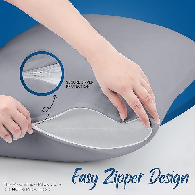 Utopia Bedding Premium 100% Waterproof Pillow Protectors - Image 5
