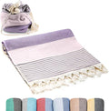 ATANI Turkish Beach Towel, Converts to a Bag, Oversized 100% Cotton Bath Towels by ATANI