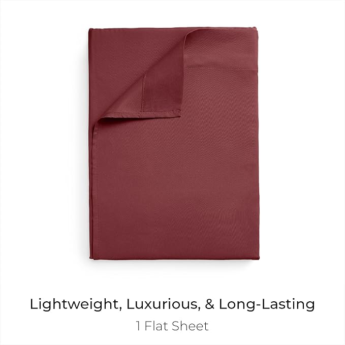 Mellanni Queen Size Flat Sheet - Image 2