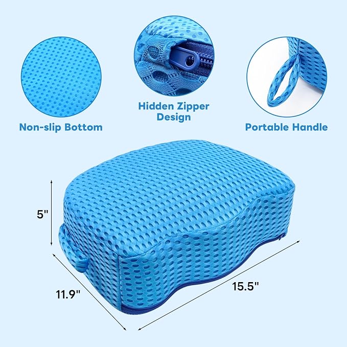 Hot Tub Booster Seat for Adults, Weighted 5" Extra Thick Spa Cushion, 4+ lbs - Image 4