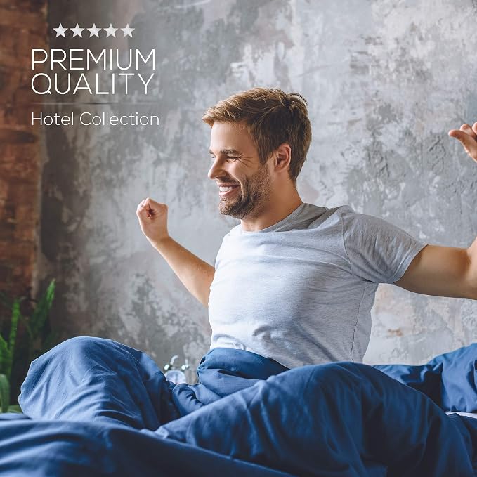 Mueller Ultratemp King Size Sheets Set, Super Soft 1800, 6 Piece, Deep Pocket - Image 7