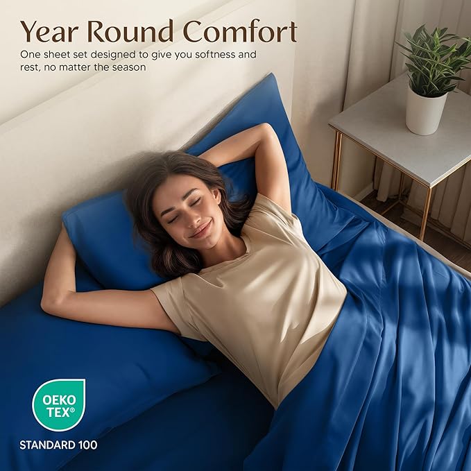 Utopia Bedding Full Size Sheet Set – 4 Piece Bed Sheets, Soft and Breathable - Image 5