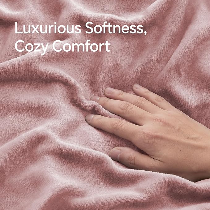BEDELITE Flannel Pillow Cases Queen Size Set of 2, Super Soft Fleece Pillowcases - Image 4