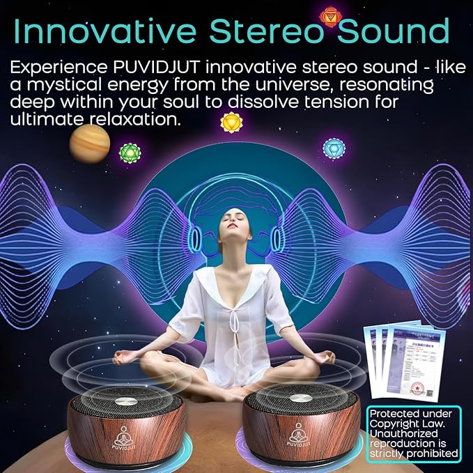 Sound Frequency Machine, Auto Tibetan Singing Bowl, Meditation Generator - Image 5