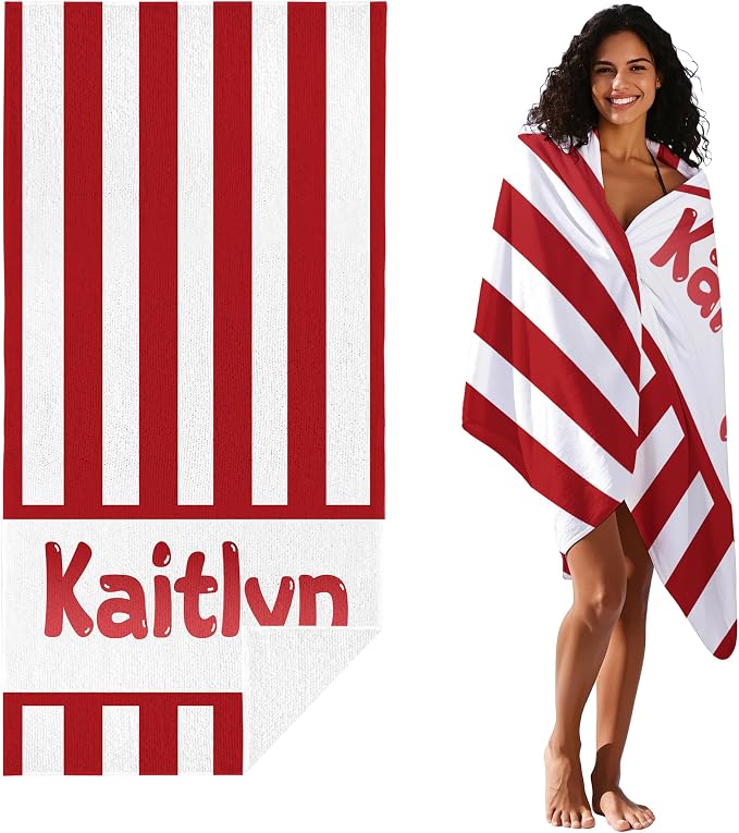 JML Personalized Beach Towel - Image 2