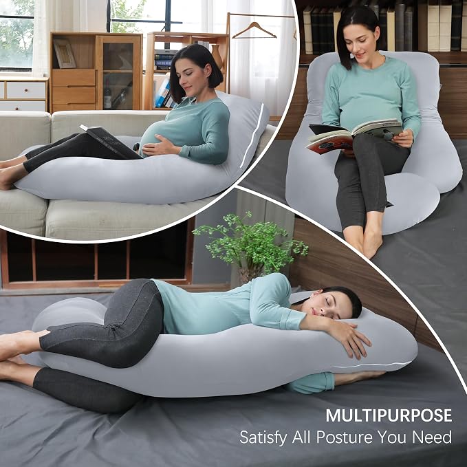 MOON PARK Pregnancy Pillows for Sleeping - Image 6