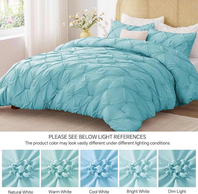 BEDELITE Macaron Blue Queen Comforter Set - Image 8