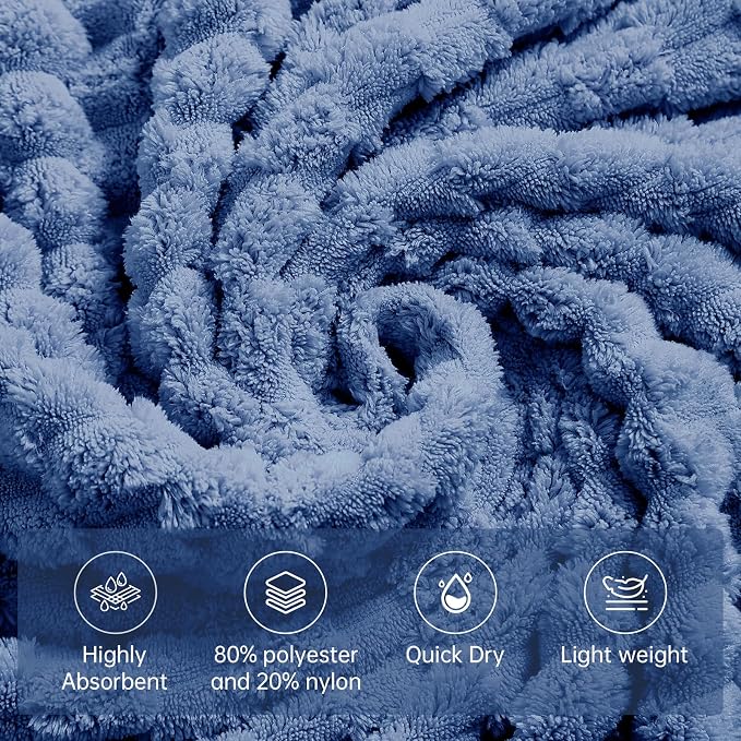 Extra Large Bath Towel Sheet-40x80 Inches Oversized, Super Soft, Quick Dry - Image 5
