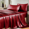 CozyLux Satin Sheets Full Size Sheets by CozyLux