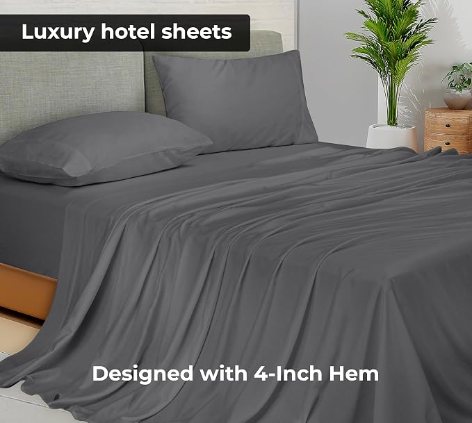 Royale Linens Full Flat Sheet - Image 2