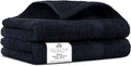 100% Cotton Hand Towel Set of 2, Sustainable, Highly Absorbent, Quick Drying by VillaCelestia