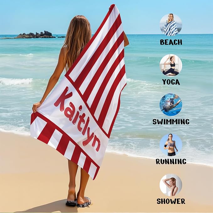JML Personalized Beach Towel - Image 6