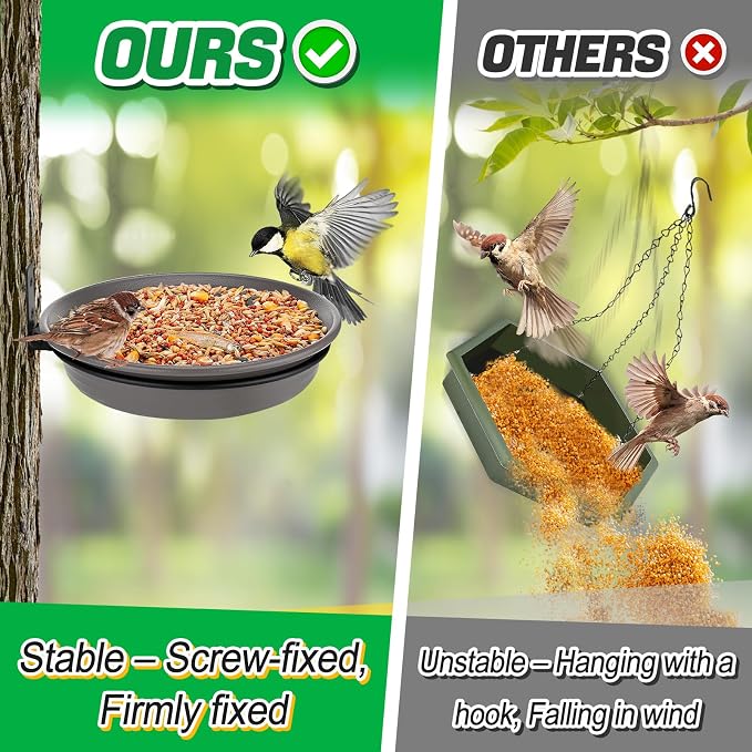 Fence Bird Feeders Tray - Image 2