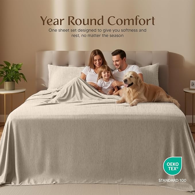 Utopia Bedding Twin Sheet Set – 3 Piece Bed Sheets - Image 2