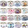 YOROXRG Scented Soy Wax Travel Tin Jar Candles by YOROXRG