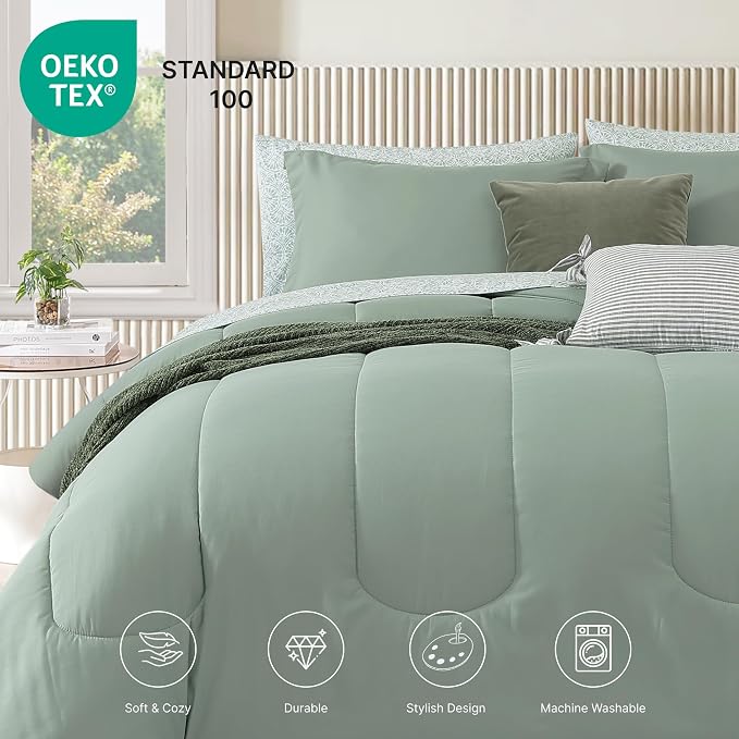 Monbix King Size Comforter Set - Image 4