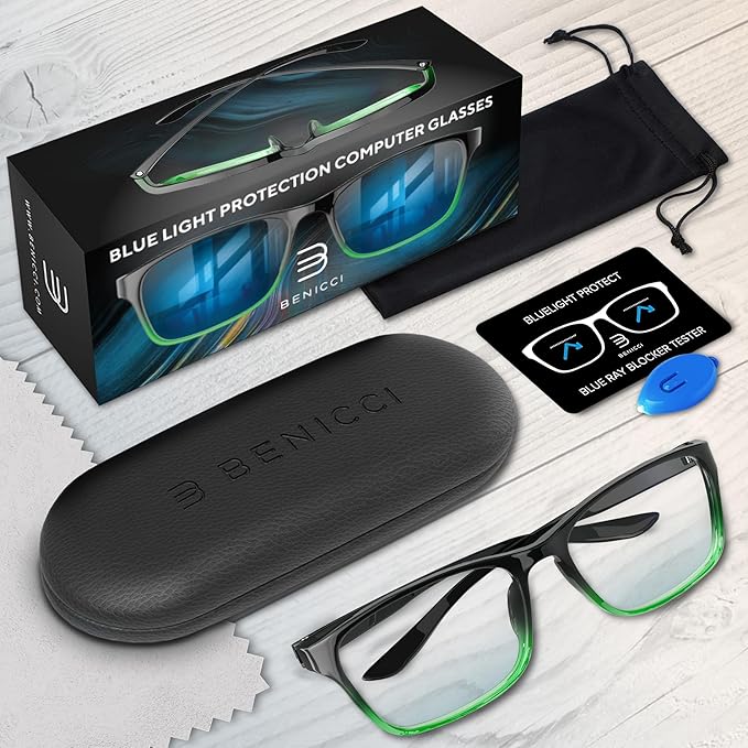 Stylish Blue Light Blocking Glasses - Image 6