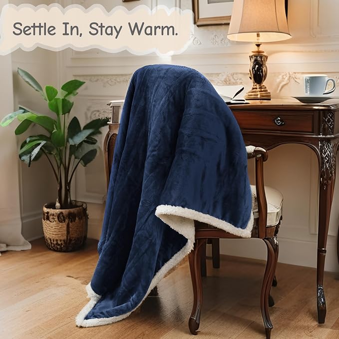 Electric Heated Blanket Full Size 72"x84", Soft Flannel - Image 8