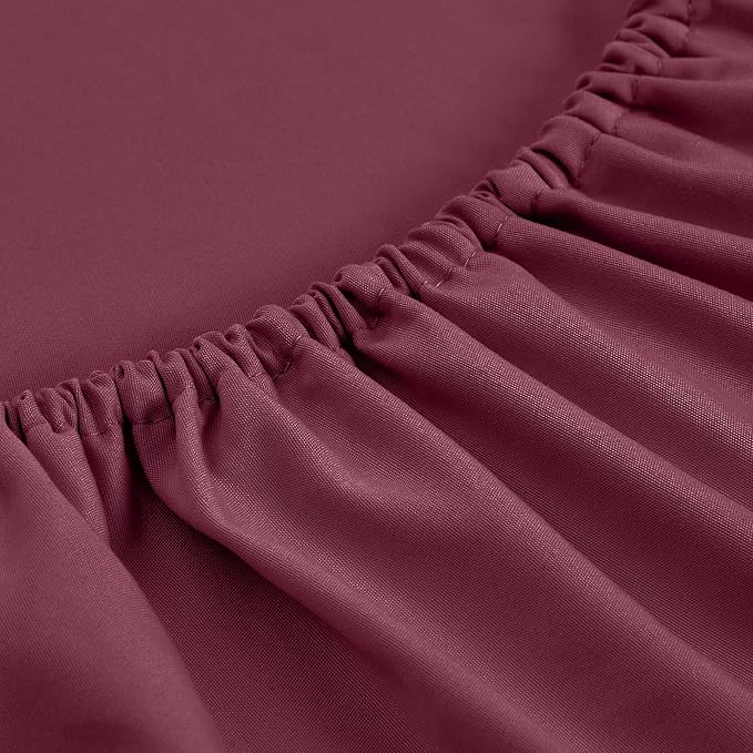 FreshCulture Twin Fitted Sheets, Bulk Pack of 6, Deep Pocket, Soft Microfiber - Image 2
