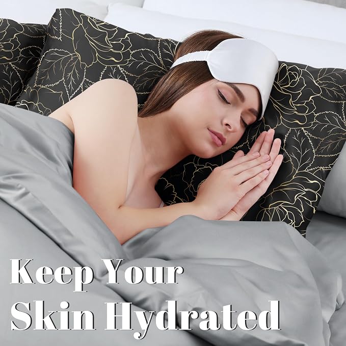 EXQ Home Satin Pillowcase for Hair and Skin Queen - Image 4