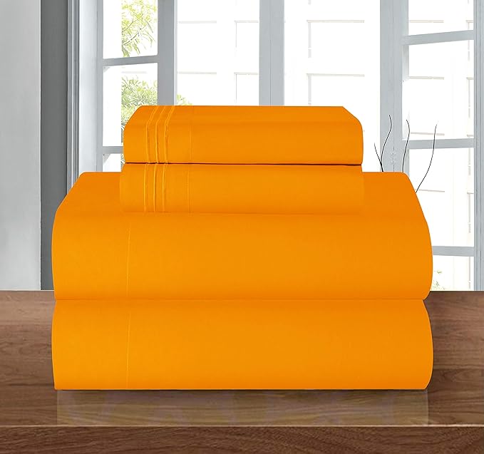 Elegant Comfort Luxury 1500 Premium Hotel Quality Microfiber 5-Piece Sheet Set - Image 2