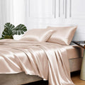 MR&HM Satin Bed Sheets, Twin XL Size Sheets Set by MRHM