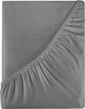 Royale Linen 400 Thread Count 100% American Grown Cotton Fitted Sheet Twin Size by ROYALELINENS