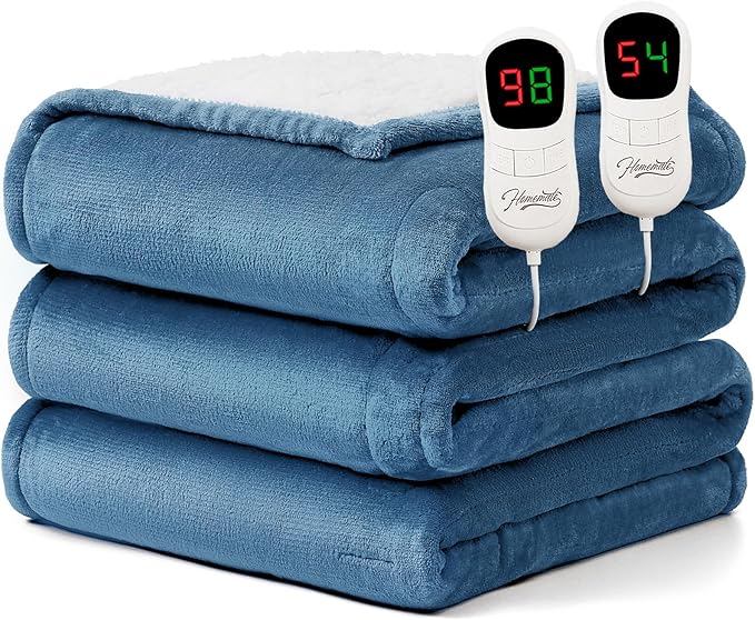 Homemate Electric Heated Blanket Queen Size by Homemate