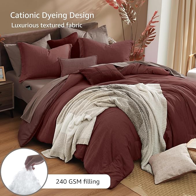 Monbix Queen Comforter Set - Image 3