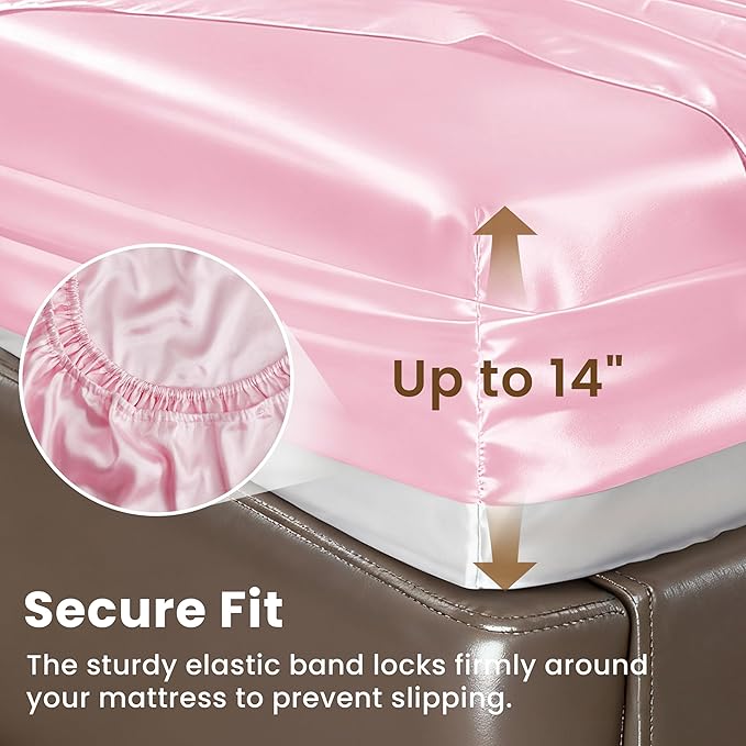 Love's cabin Satin King Sheet Sets - Image 4