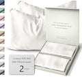 SUNDAYSILKS™ | Silk Pillow Cases 2 PACK | 22 Momme Mulberry Silk Pillowcase Set by ColoradoHomeCo