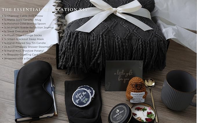 Get Well Soon Gift Baskets for Men&Women- Self Care Package/Brithday - Image 3
