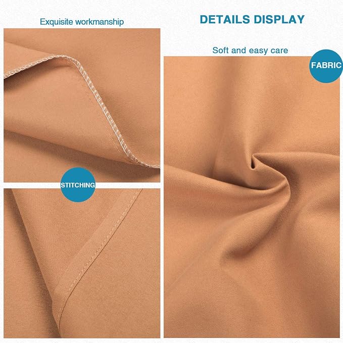 FLXXIE Pillow Cases Queen, Soft Microfiber Pillow Covers - Image 3