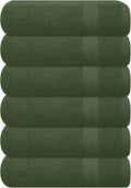 GLAMBURG Ultra Soft 6-Piece Hand Towel Set 16x28-100% Ringspun Cotton by GLAMBURG