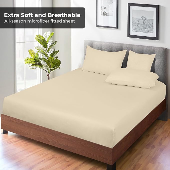 Royale Linens Fitted Sheet California King - Image 4
