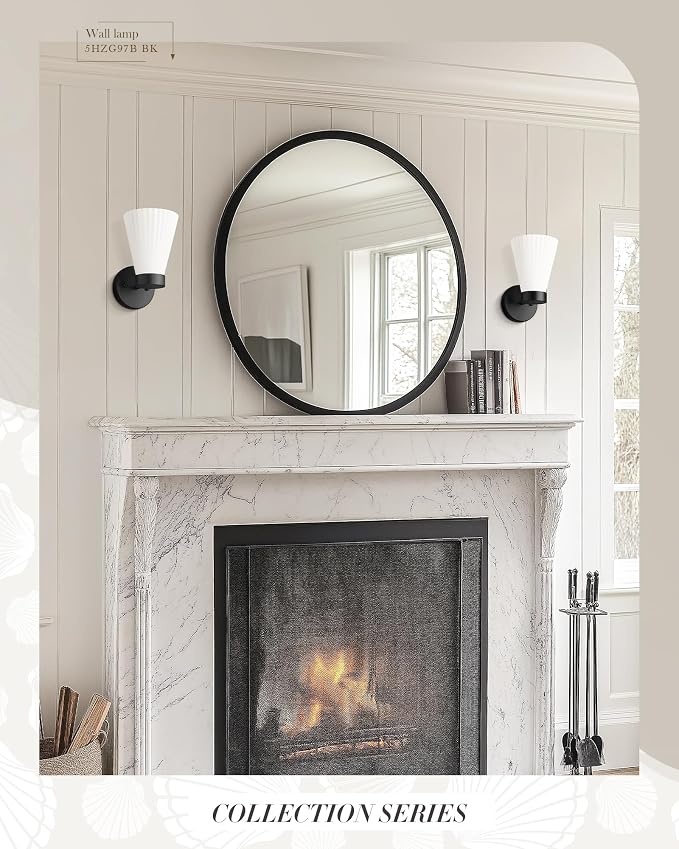 Indoor Wall Light Fixture, HWH Modern Wall Sconce Vanity Light - Image 7