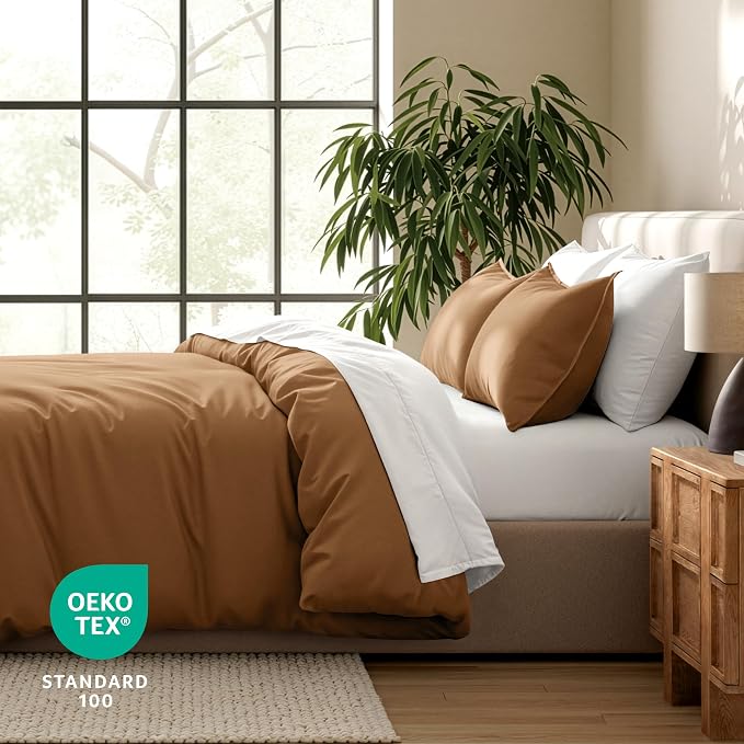 Bare Home Bedding Duvet Cover California King Size - Image 5