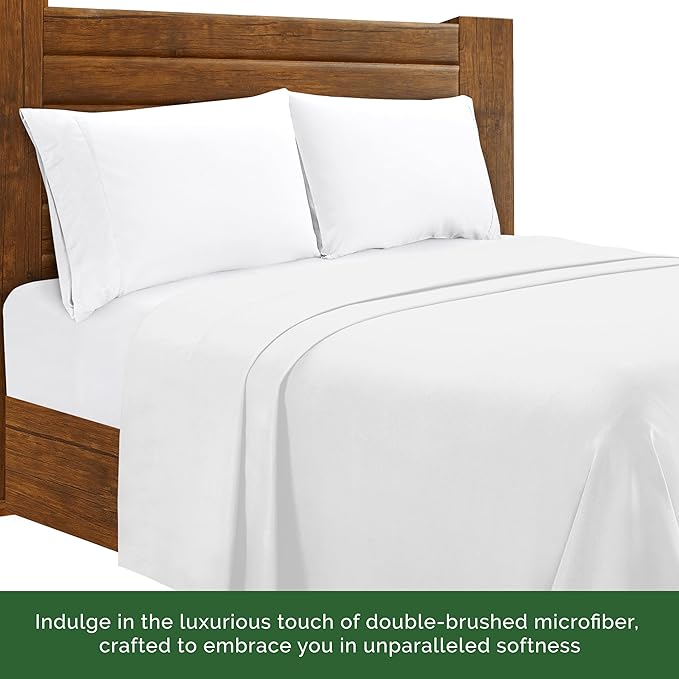 Luxury Flat Sheet on Amazon Elegant Comfort Wrinkle-Free 1500 Premier Hotel - Image 6