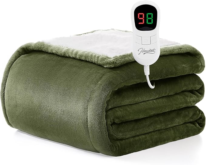 Homemate Electric Heated Blanket Twin Size by Homemate