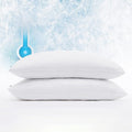 Serta Power Chill Cooling Pillow Protectors, Stain Resistant and Zippered by Serta