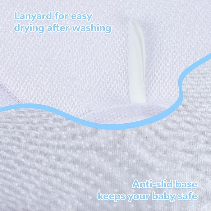 Premium Baby Bath Pad with Butterfly Flower - Image 7