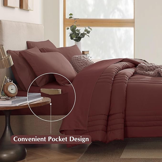 Monbix Queen Comforter Set - Image 4