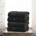 Superior Egyptian Cotton Pile Bath Towel Set of 4, Ultra Soft Luxury Towels by SUPERIOR