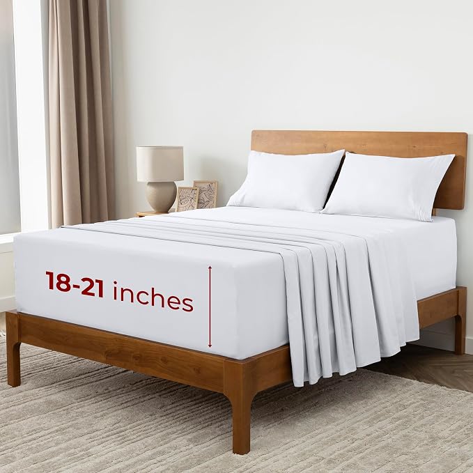 Mellanni Extra Deep Queen Sheets by Mellanni