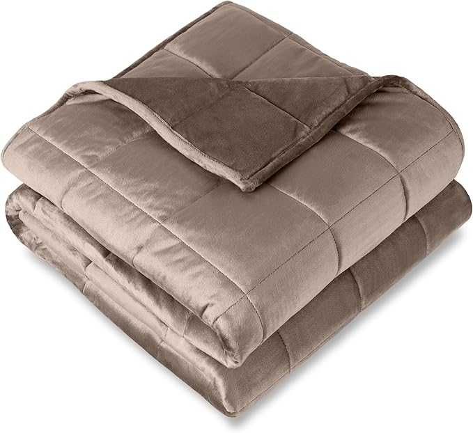 Bare Home Weighted Blanket King Size 25lb by BareHome