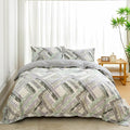 OAITE Duvet Cover Set Twin Size Floral Pattern Ultra Soft 100% Cotton Duvet by OAITE