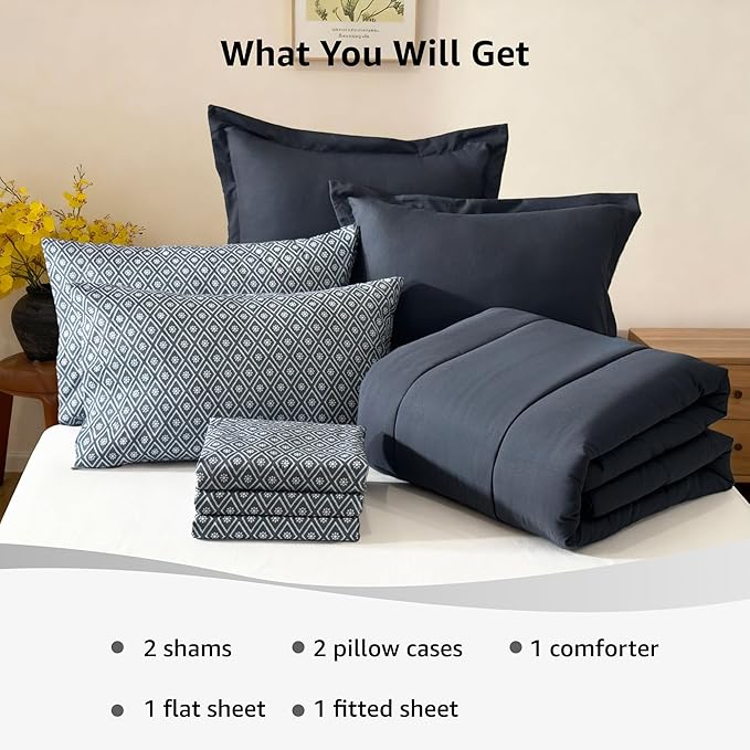 Monbix King Size Comforter Set - Image 7