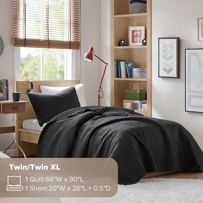 Comfort Spaces Kienna Quilt Set-Luxury Double Sided Stitching Design Summer - Image 7